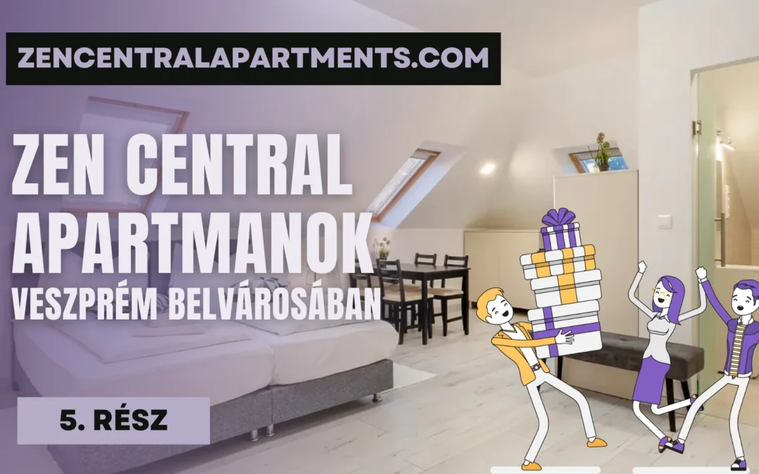 Veszprémben jársz? Felejtsd el a személytelen hotelek szűk szobáit!