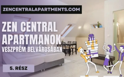 Veszprémben jársz? Felejtsd el a személytelen hotelek szűk szobáit!